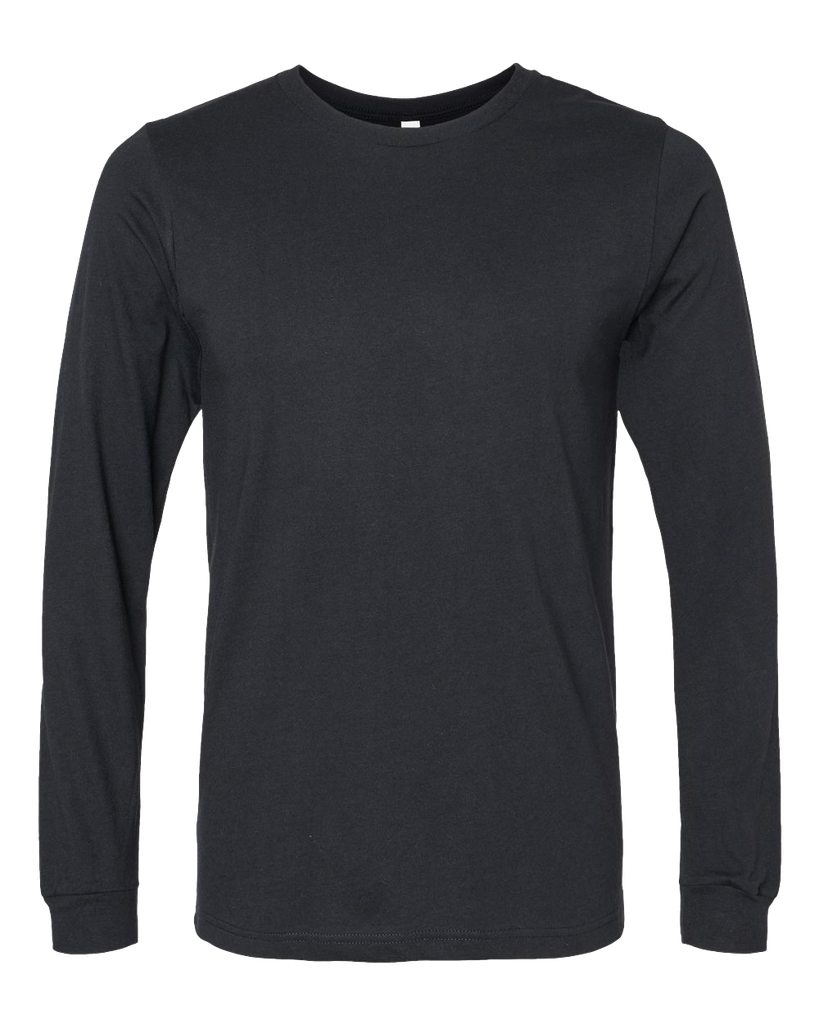 3501CVC T-Shirt cendré manches longues unisexe