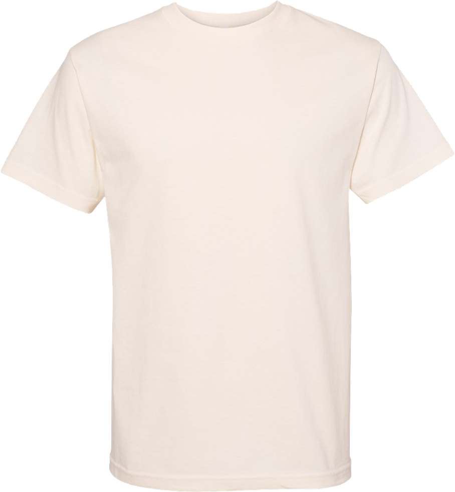 1301 T-Shirt classique en coton épais unisexe