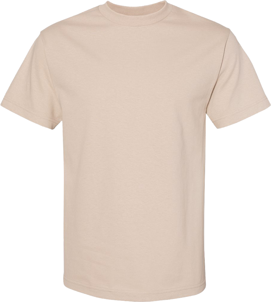 1301 T-Shirt classique en coton épais unisexe