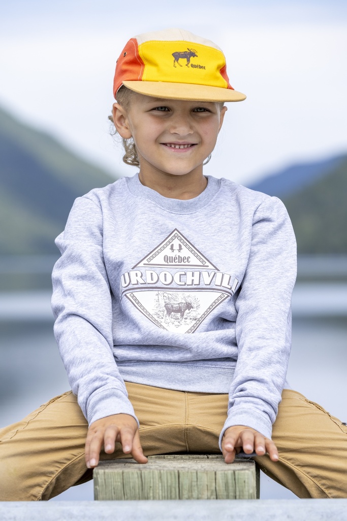 XO732J Ouaté col rond enfant-junior