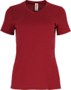 4319W T-shirt col V femme