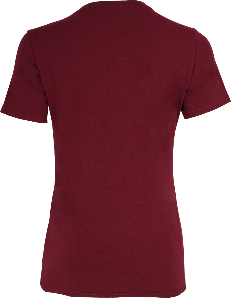 4319W T-shirt col V femme