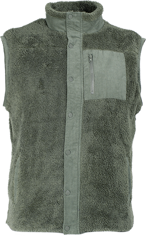 XS440U Manteau en sherpa avec manches amovibles
