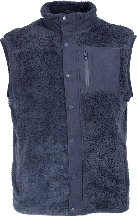 XS440U Manteau en sherpa avec manches amovibles