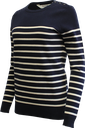 XR4605W Chandail en tricot matelot femme