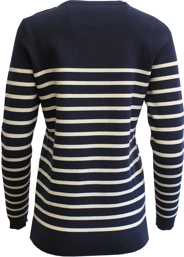 XR4605W Chandail en tricot matelot femme