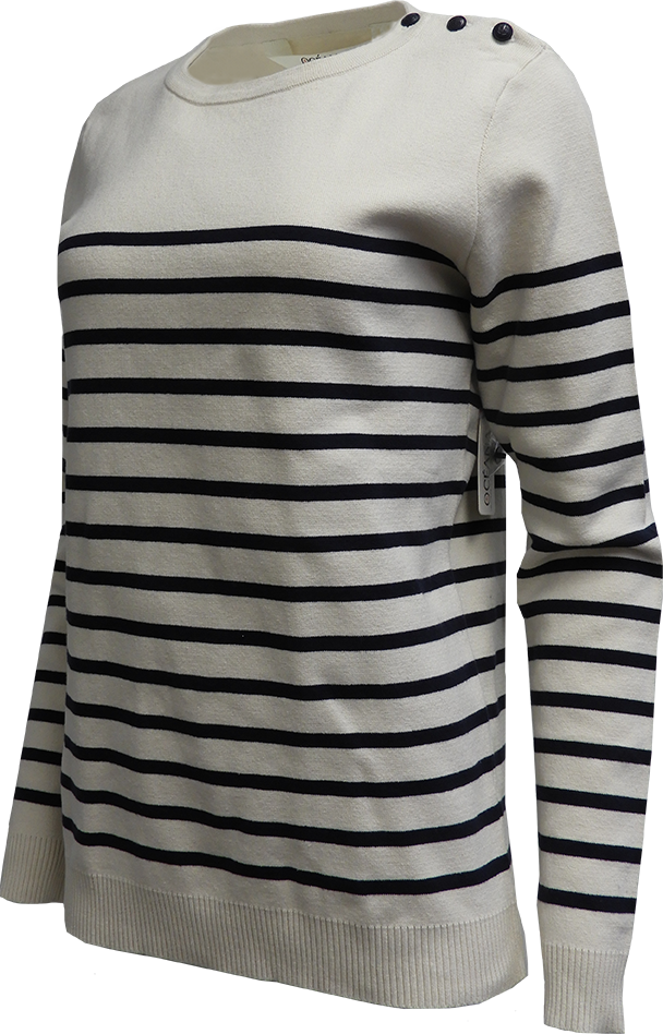 XR4605W Chandail en tricot matelot femme