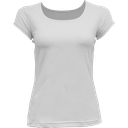 4212W T-SHIRT COL ROND FEMME