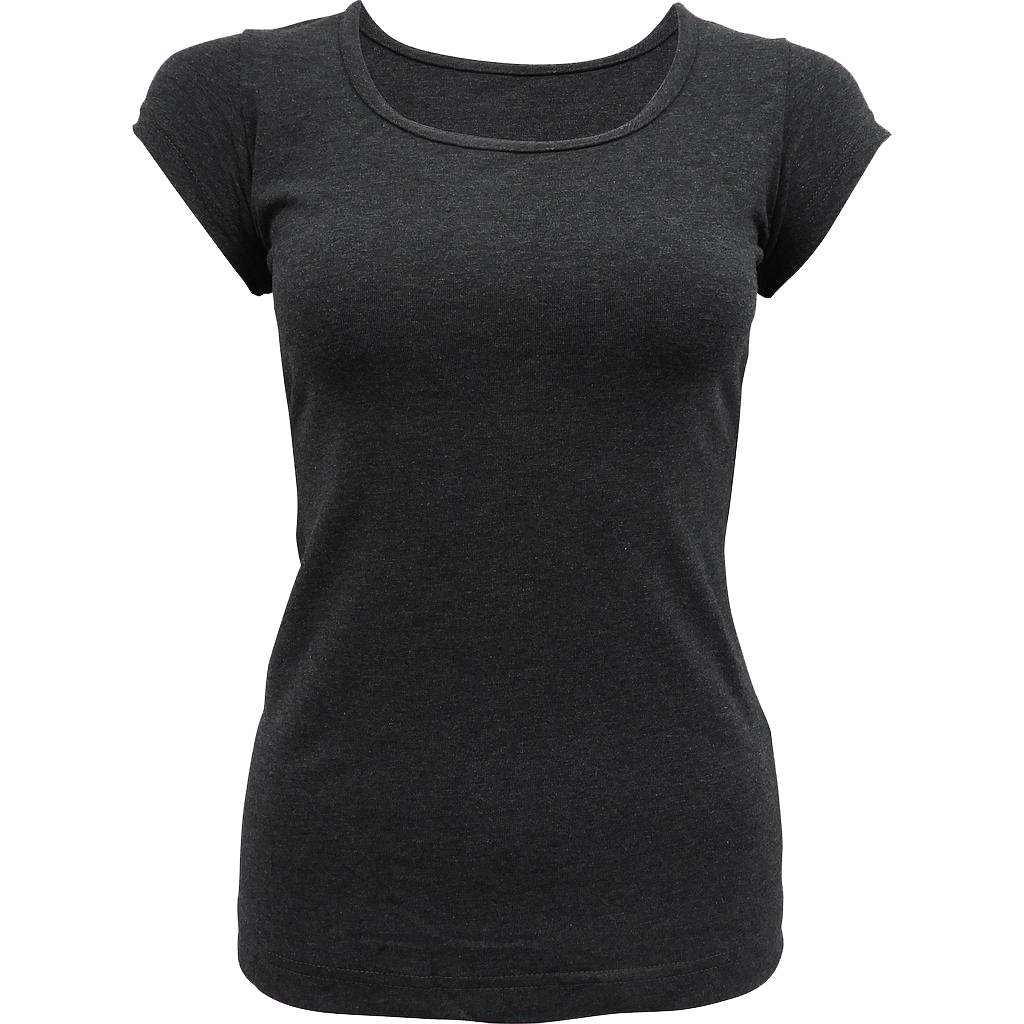 4212W T-SHIRT COL ROND FEMME