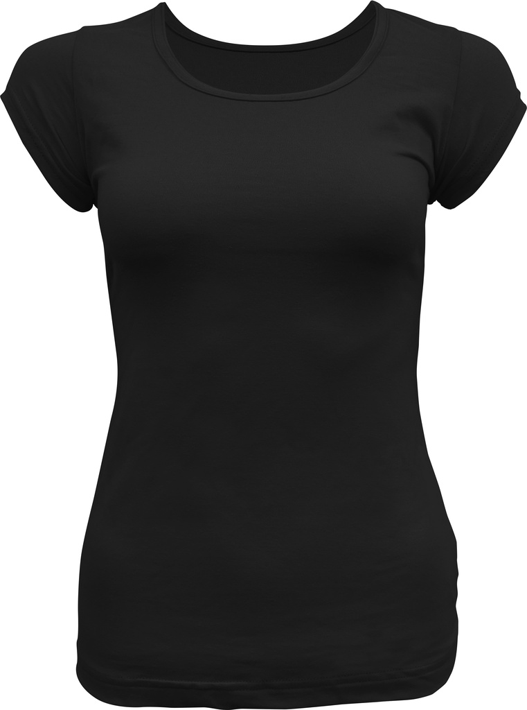 4212W T-SHIRT COL ROND FEMME