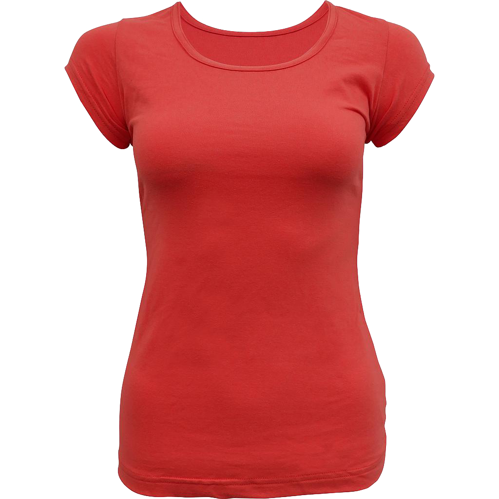 4212W T-SHIRT COL ROND FEMME