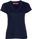 4312W T-SHIRT COL V FEMME