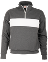 O232U Chandail 1/4 zip à blocs de couleur