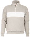 O232U Chandail 1/4 zip à blocs de couleur