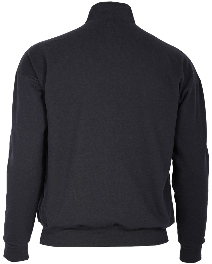 O232U Chandail 1/4 zip à blocs de couleur