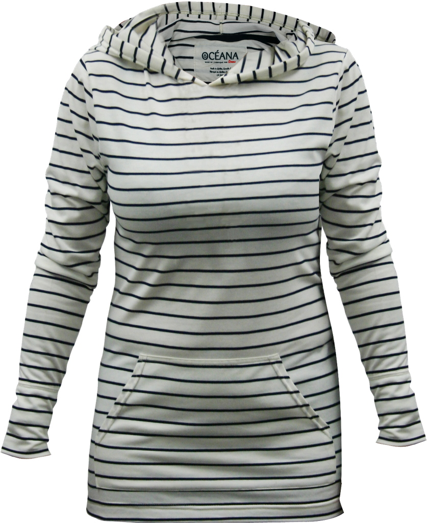 OC727W T-SHIRT KANGOUROU FEMME