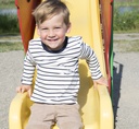 AR4300J Chandail manches longues rayé junior