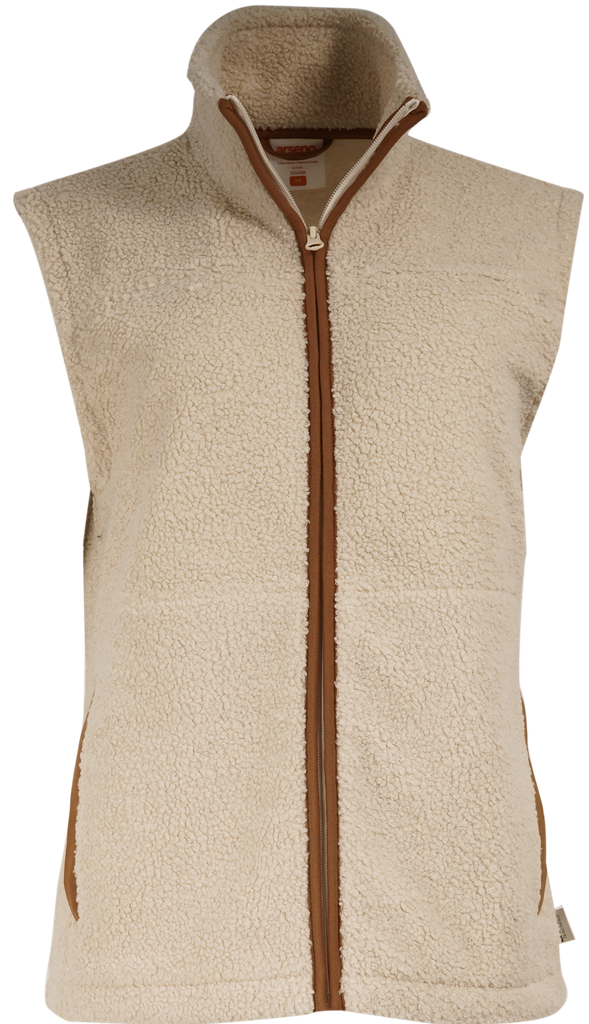 XS443W VESTE SHERPA SANS MANCHE