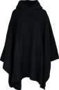 XMP9012 PONCHO EN MICRO-POLAR AVEC CAPUCHON