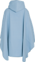 XMP9012 PONCHO EN MICRO-POLAR AVEC CAPUCHON