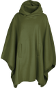 XMP9012 PONCHO EN MICRO-POLAR AVEC CAPUCHON