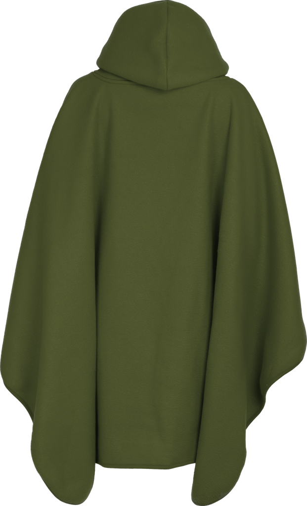 XMP9012 PONCHO EN MICRO-POLAR AVEC CAPUCHON