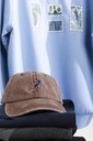 U599 Casquette teinture pigmentaire vintage