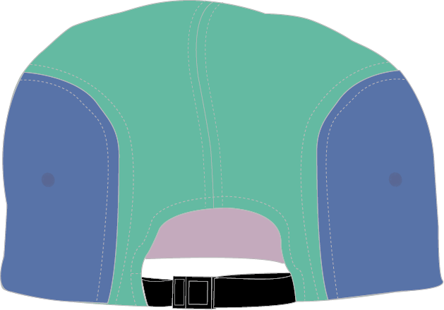 U440E Casquette 5 panneaux enfant en coton