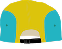 U440E Casquette 5 panneaux enfant en coton