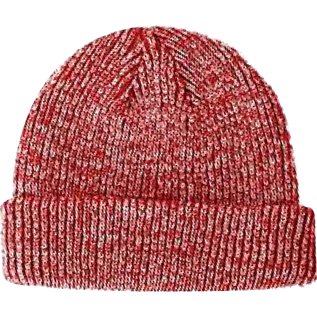 120 TUQUE À REBORD CHINÉ