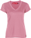 4315W T-shirt coton encolure V femme