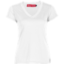 4315W T-shirt coton encolure V femme