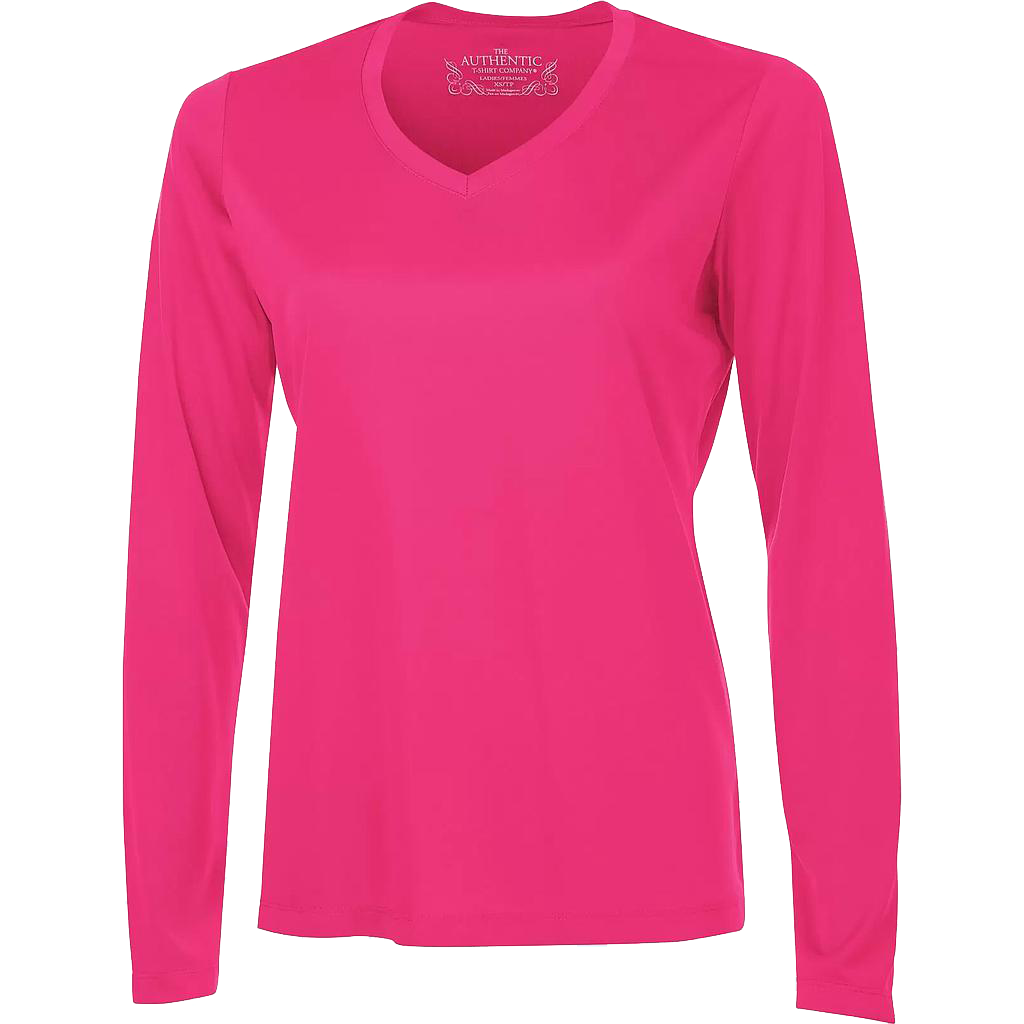 L3520LS Chandail manche longue col V Pro Team femme