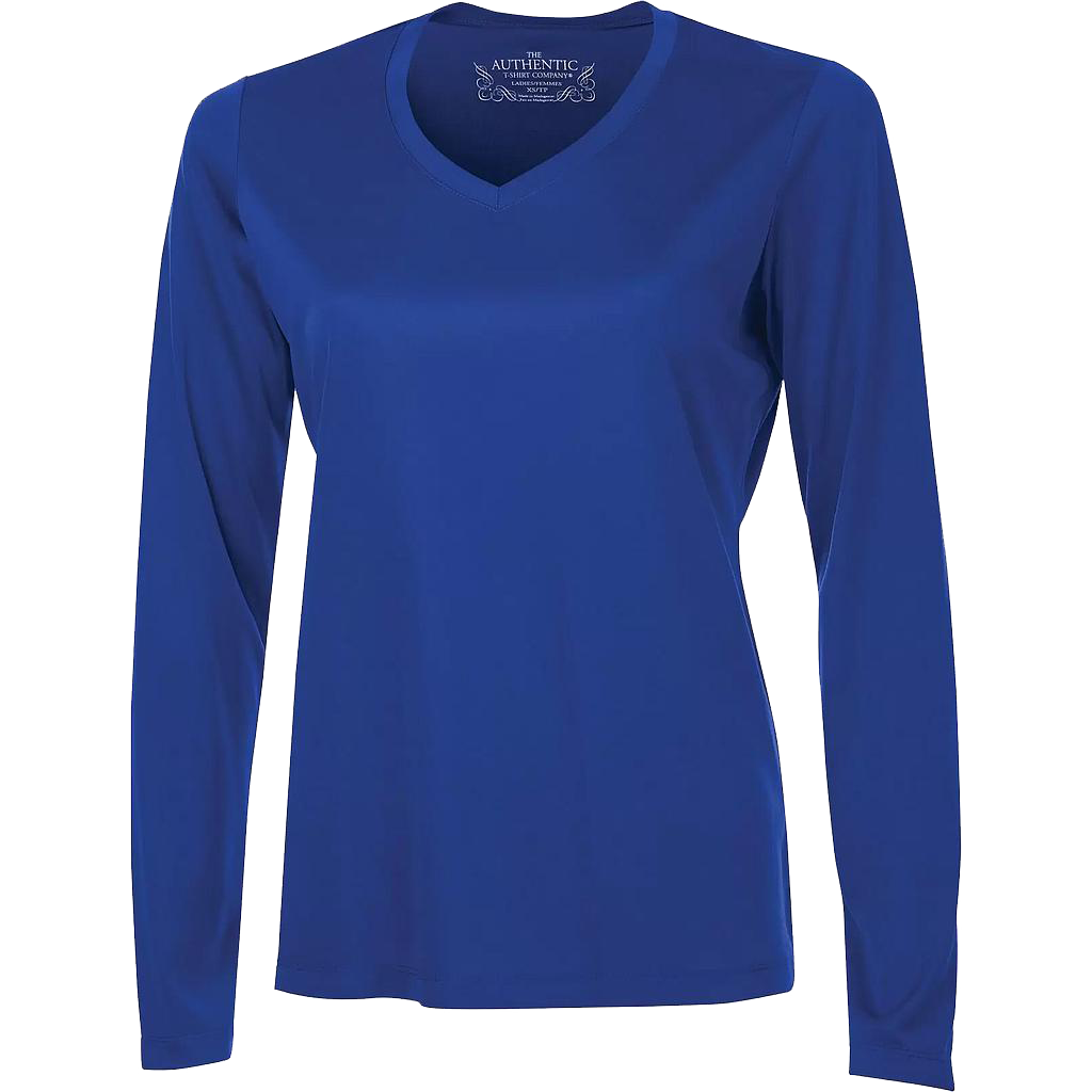 L3520LS Chandail manche longue col V Pro Team femme