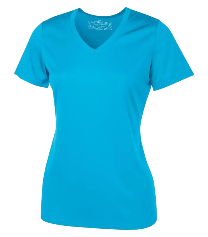 L3520 T-shirt sport col V Pro Team femme