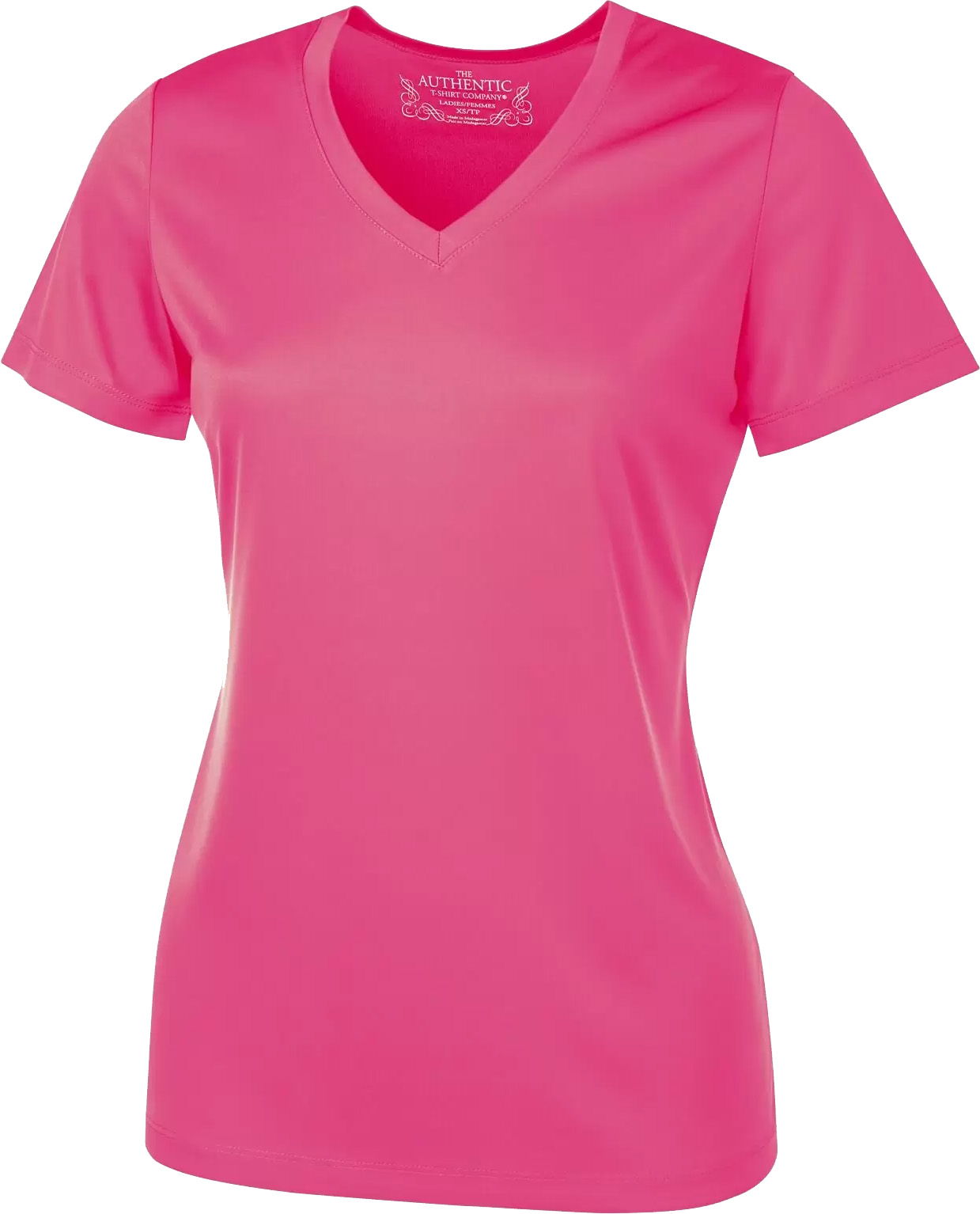 L3520 T-shirt sport col V Pro Team femme