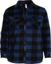 XP1065U Plaid Lined Overshirt