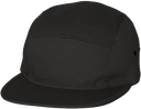U436E Casquette 5 panneaux enfant (NOIR)