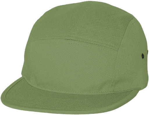 U436 Casquette 5 panneaux (VERT FEUILLE)