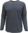 OC4004U Unisex Striped Sweater (XXS, NAVY/IVORY)