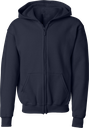 XO4801UJ Molleton à capuchon avec zipper junior
