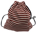 OC8600 Striped Bag RED/NATURAL