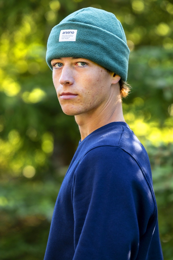 P8116 Tuque à double rebord en polar