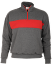 O232U Chandail 1/4 zip à blocs de couleur