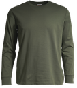 X2312U T-shirt à manches longues épais en coton bio