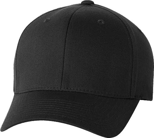 U432 Casquette chino semi-rigide (NOIR)