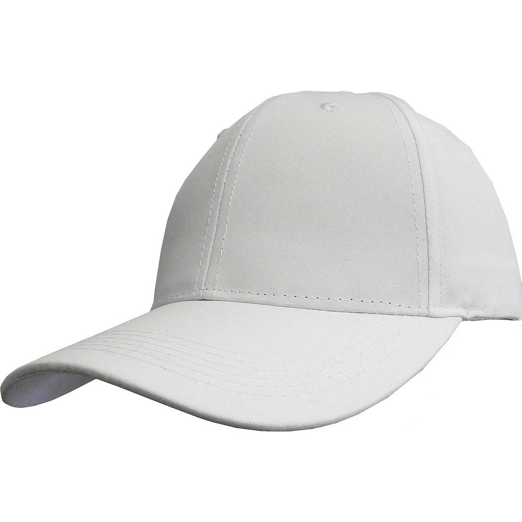 A9031 Heather Polyester Cap (WHITE)
