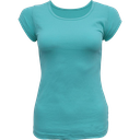 4212W T-shirt col rond femme