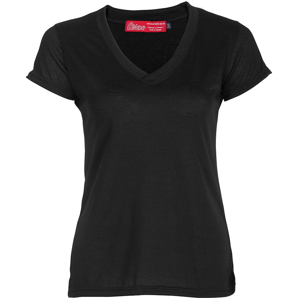 4315W Ladies V Neck T-shirt