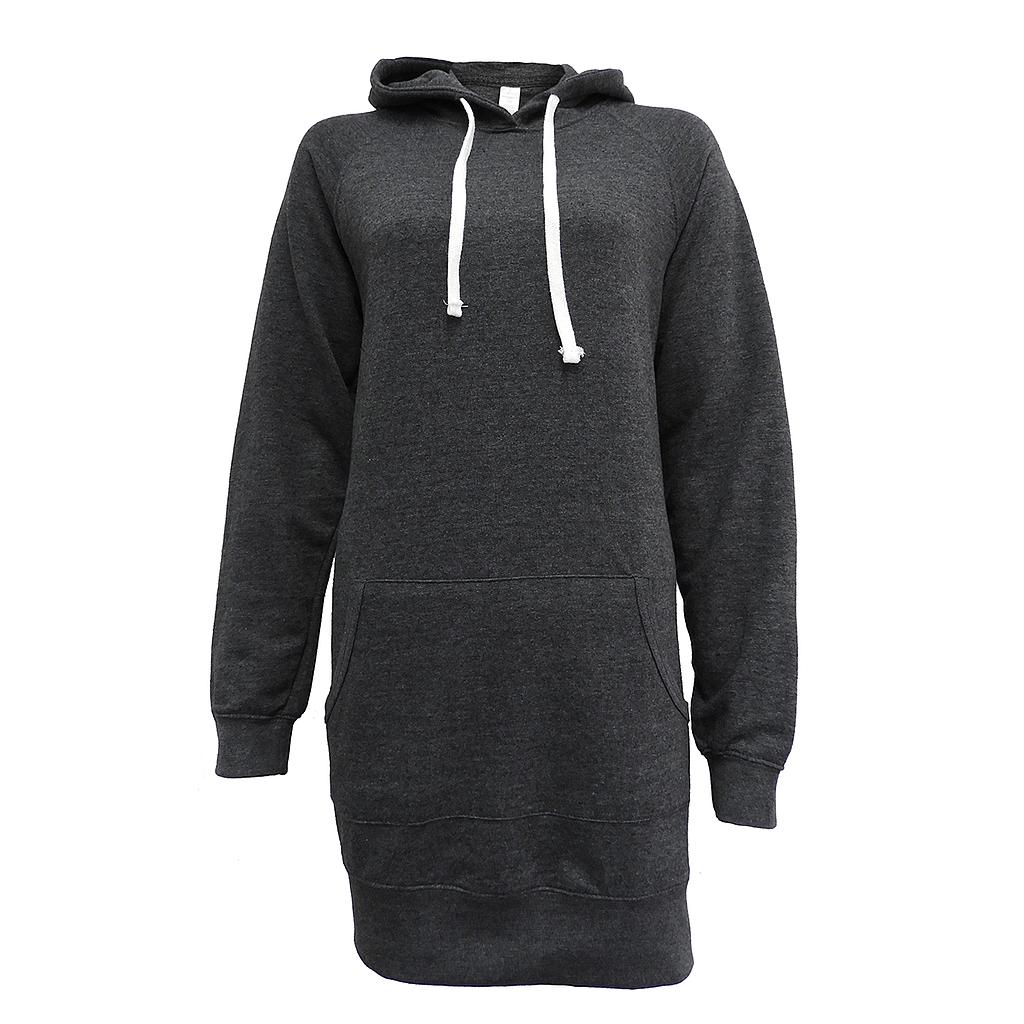 X975W Ladie's Tunic Hoodie